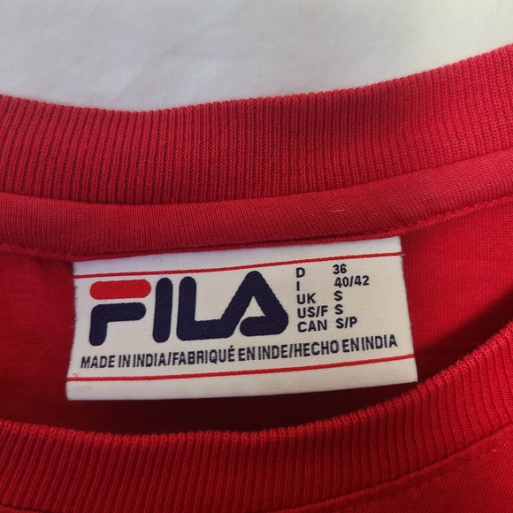 Fila Cropped Tee - Picture 2 of 3